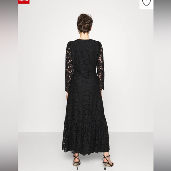 Selected Femme SLFTARA Occasion Ankle Dress 40(8US) NWT🖤 - Picture 3 of 6